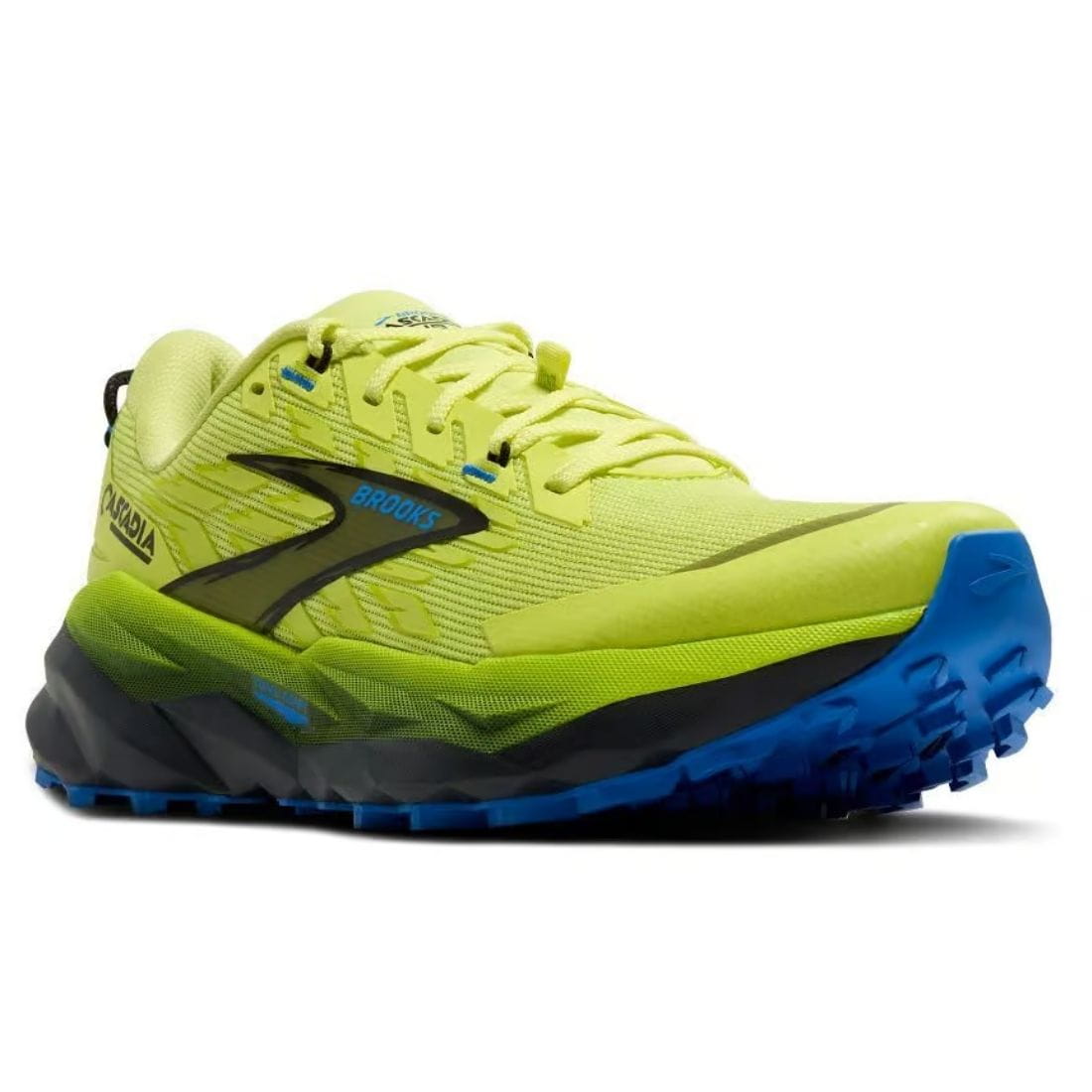 Męskie buty do biegania Brooks Cascadia 19 – Sunny lime/Black/Blue